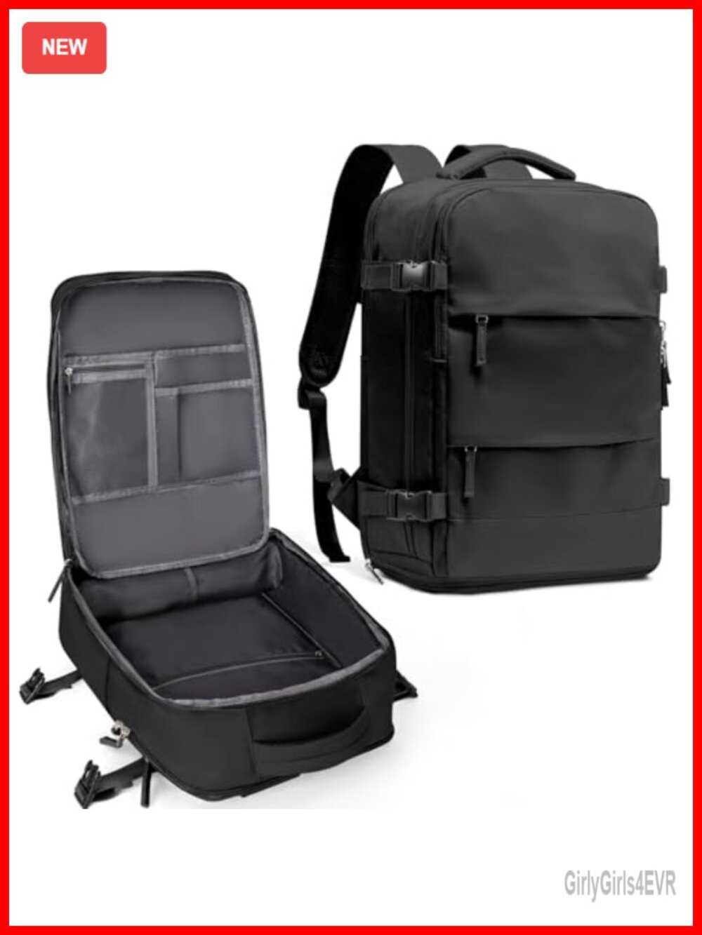 Waterproof Travel Backpack 25L Laptop Compatible Daypack Hiking Rucksack